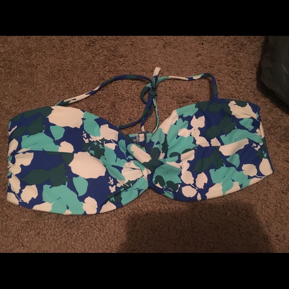 Never worn Bandeau bikini top